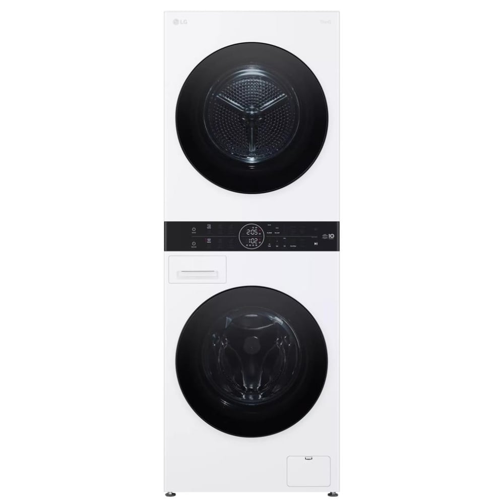 Unité combinée laveuse‑sécheuse compacte LG WashTower WKHC152HWA
