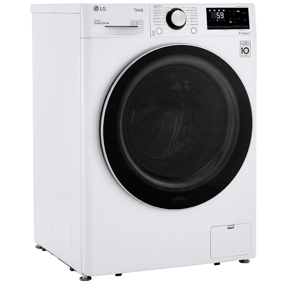 WM1455HWA - Laveuse à chargement frontal compacte 2,6 pi³, 24 po, AI DD®, vapeur, Wi‑Fi