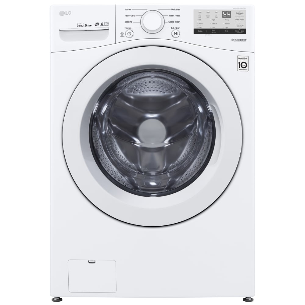 Lave‑linge à chargement frontal LG 4,5 pi³ WM3400CW