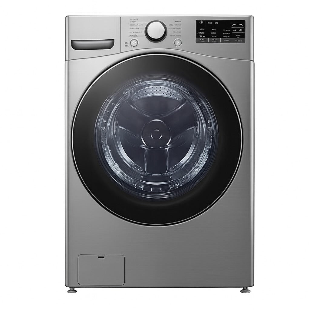 WM3600HVA - Laveuse frontale intelligente de 5,2 pi³ avec IA, Wi-Fi et vapeur, acier graphite, superposable - ENERGY STAR®