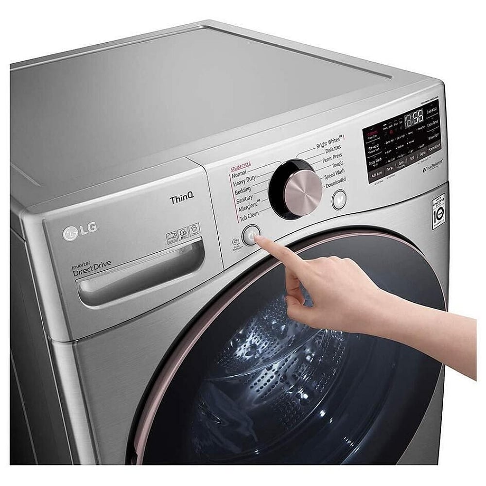 WM3850HVA - Laveuse à chargement frontal LG de 5,2 pi³ ()