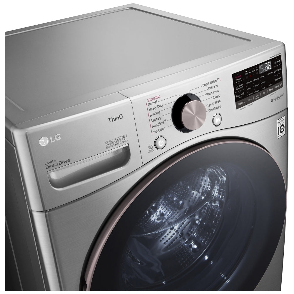 WM3850HVA - Laveuse à chargement frontal LG de 5,2 pi³ ()