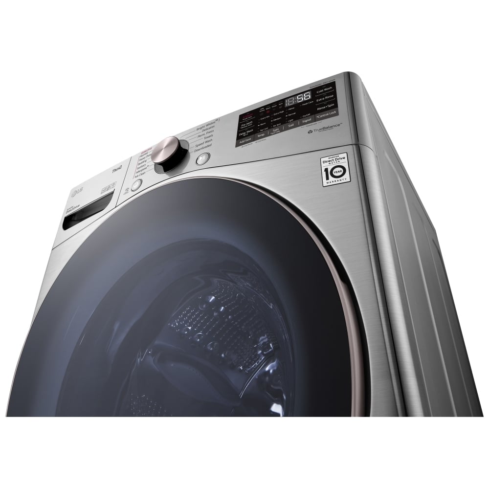 Lave‑linge à chargement frontal LG 5,2 pi³ WM3850HVA