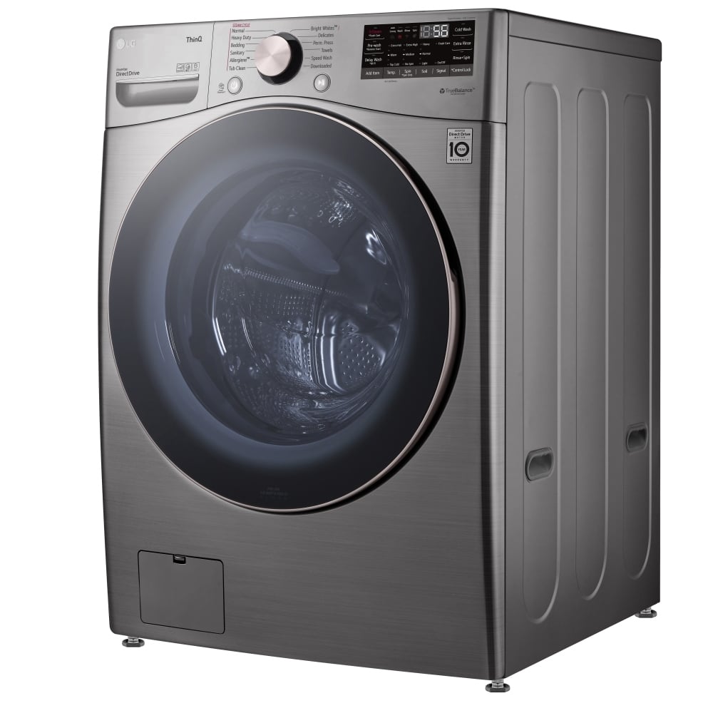Lave‑linge à chargement frontal LG 5,2 pi³ WM3850HVA