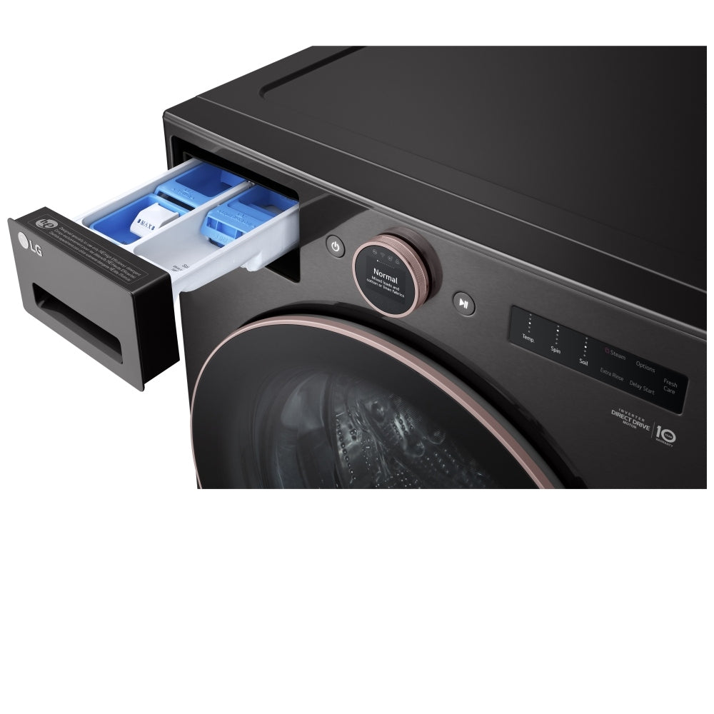 WM6500HBA - Laveuse à chargement frontal intelligente 5,0 pi³ de capacité méga