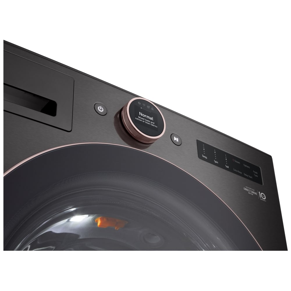 WM6500HBA - Laveuse à chargement frontal intelligente Mega Capacité 5,0 pi³ avec TurboWash 360° et AI DD