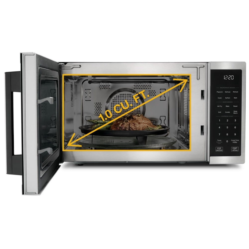 WMCS5522RS - Micro‑ondes de table multifonction tout‑en‑un 1,0 pi³ avec friteuse à air – 900 watts