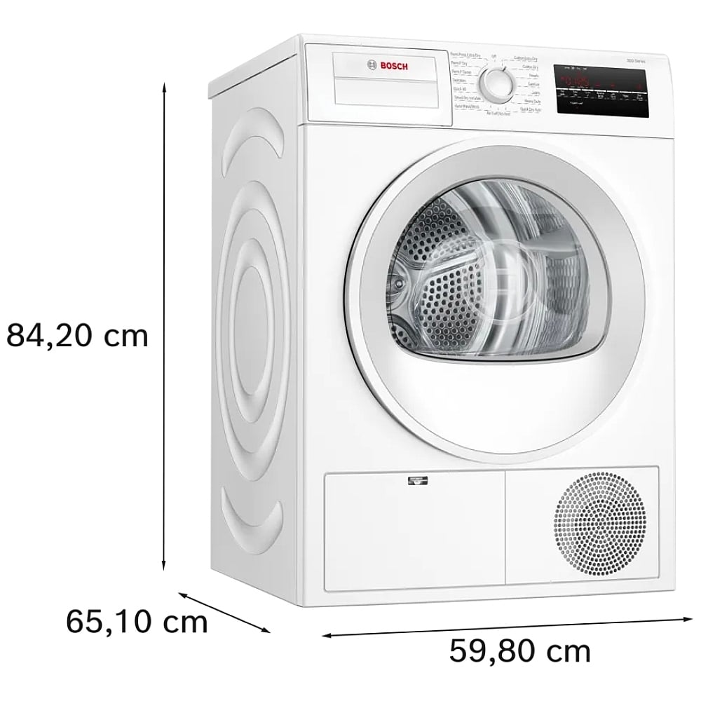 WPA12100UC - Sèche‑linge compact à condensation 300 Series – 