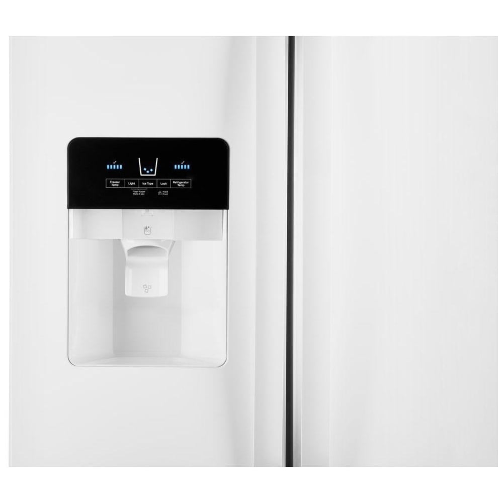 WRS325SDHW - Réfrigérateur côte à côte 36 po – 25 pi³