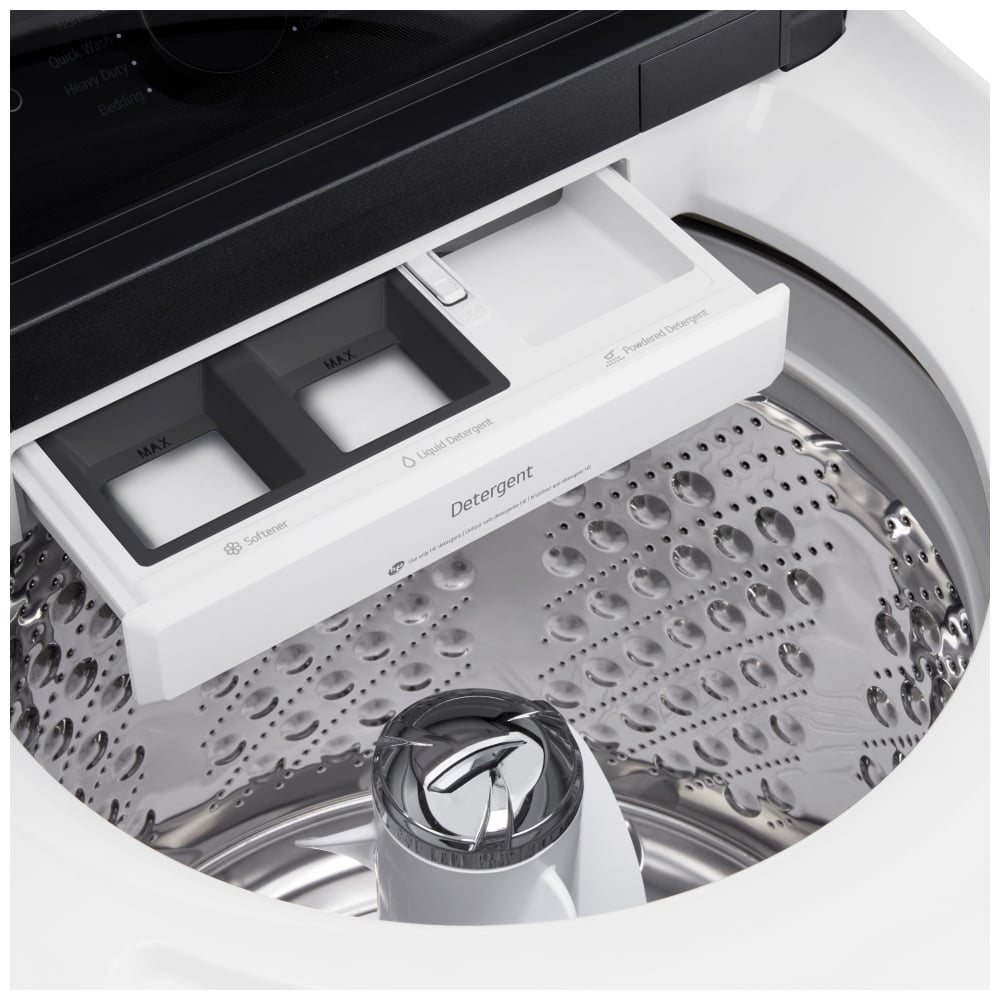 WT8405CW - Laveuse à agitateur à chargement vertical de 6,1 pi³, EasyUnload™, TurboWash™