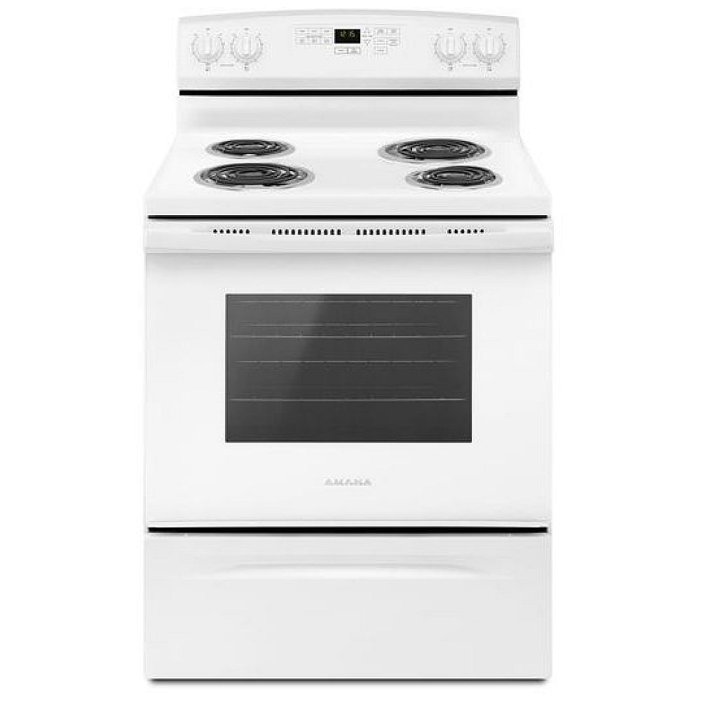 YACR4503SFW - Cuisinière électrique autoportante 30 pouces Amana