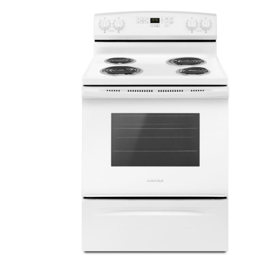 YACR4503SFW - Cuisinière électrique autoportante 30 pouces Amana