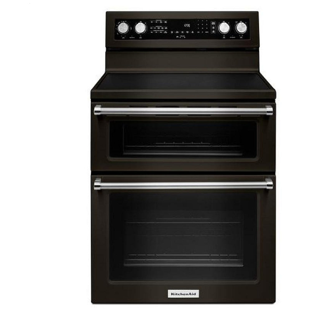 YKFED500EBS - Cuisinière électrique double four KitchenAid de 30 po