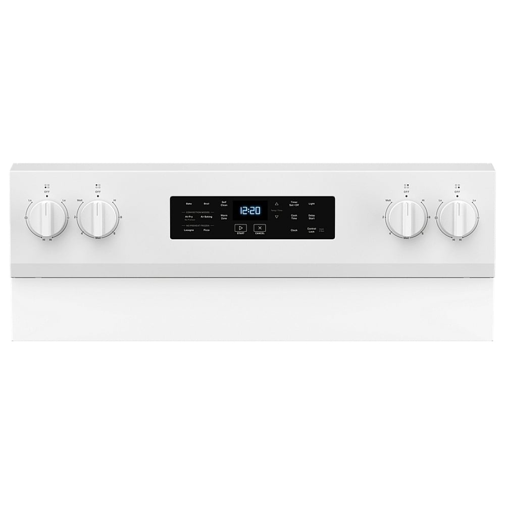 YWFES5030RW - Cuisinière électrique indépendante Whirlpool de 30 pouces avec technologie de cuisson à l’air