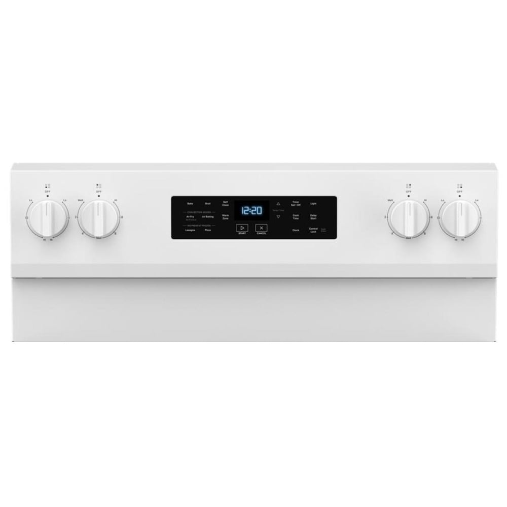 YWFES5030RW - Cuisinière électrique indépendante Whirlpool de 30 pouces avec technologie de cuisson à l’air