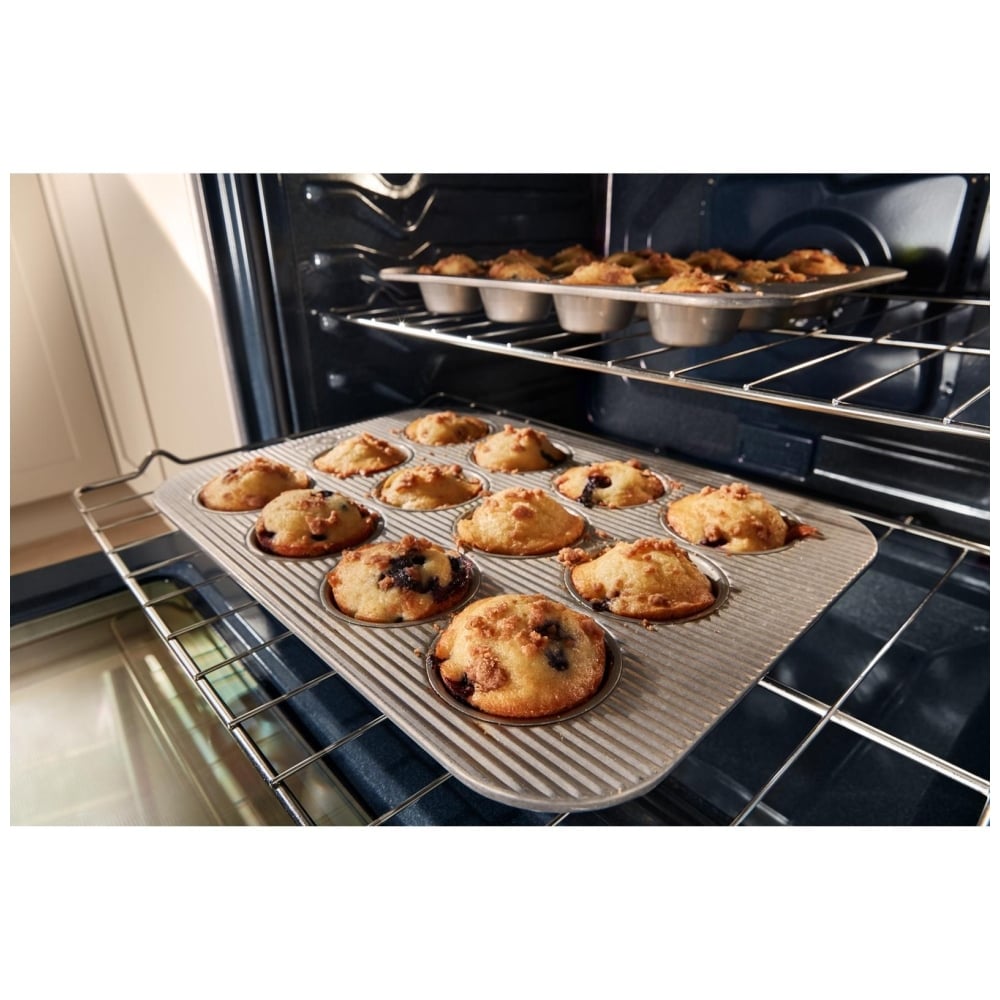 YWFES5030RW - Cuisinière électrique indépendante Whirlpool de 30 pouces avec technologie de cuisson à l’air