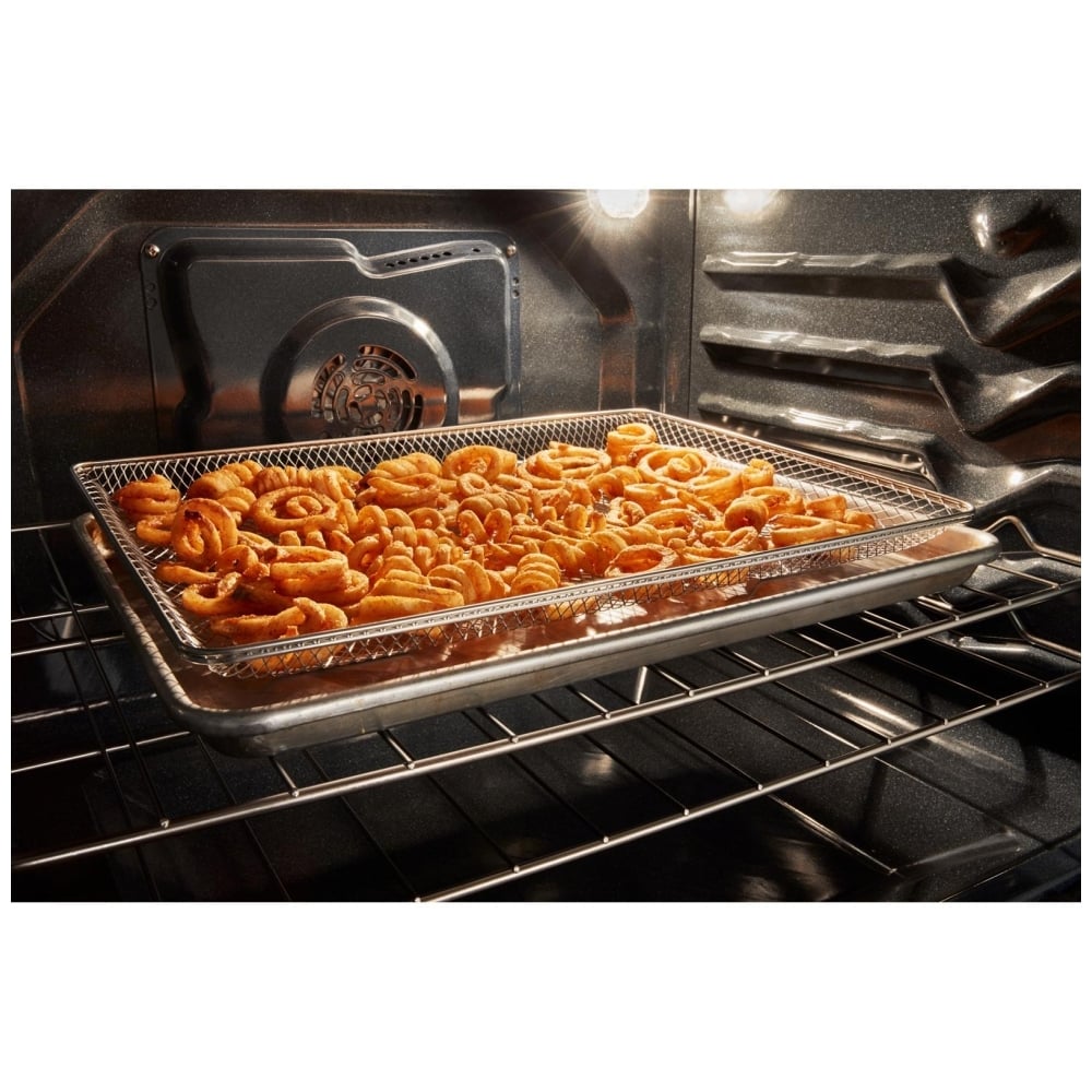 YWFES5030RW - Cuisinière électrique indépendante Whirlpool de 30 pouces avec technologie de cuisson à l’air