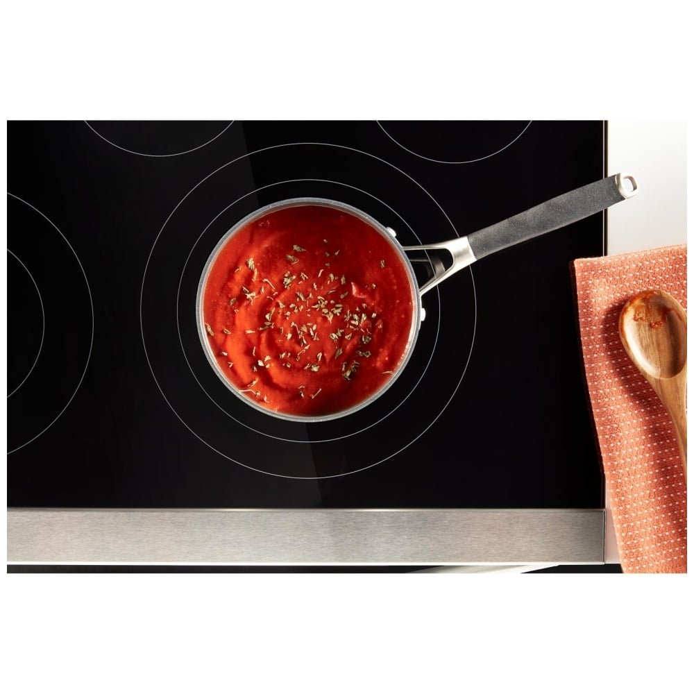 YWFES5030RW - Cuisinière électrique indépendante Whirlpool de 30 pouces avec technologie de cuisson à l’air