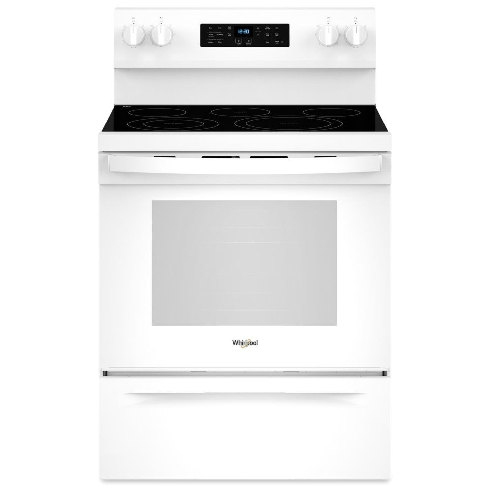 YWFES5030RW - Cuisinière électrique indépendante Whirlpool de 30 pouces avec technologie de cuisson à l’air