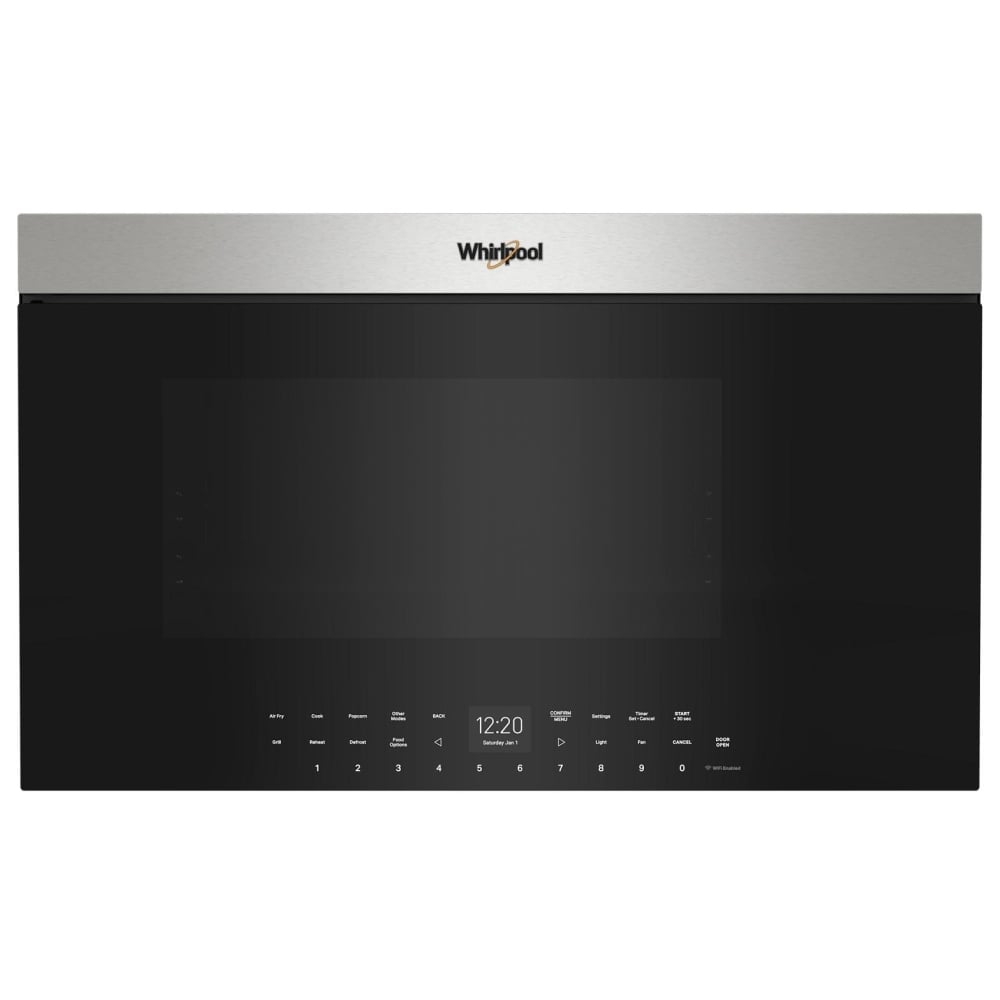 YWMMF7330RZ – Four à micro-ondes à hotte intégrée Whirlpool 1,1 pi³ inox