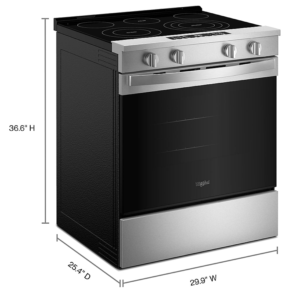 YWSES5030SZ - Cuisinière électrique encastrable de 30 pouces Whirlpool