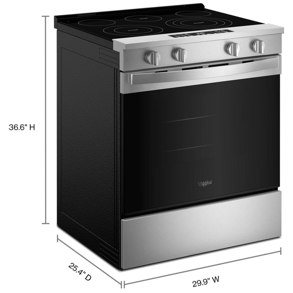 YWSES5030SZ - Cuisinière électrique encastrable de 30 pouces Whirlpool