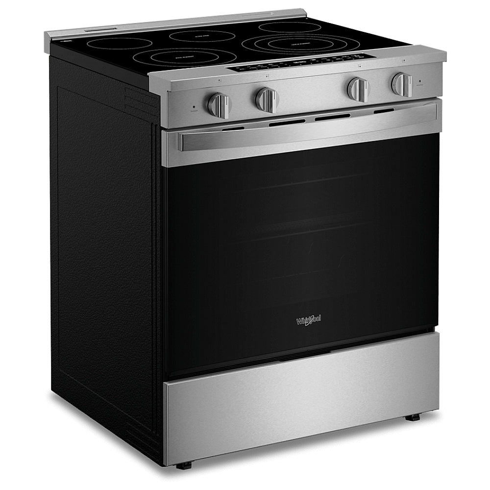 YWSES7530RZ - Cuisinière électrique coulissante intelligente de 30 po à commandes frontales avec technologie de cuisson à air