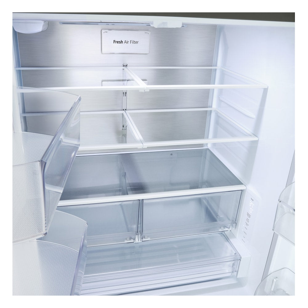 LF25Z6211S - Réfrigérateur MAX 3 portes 36 po, 25 pi³, profondeur comptoir, charnières Zero Clearance, acier inoxydable, ENERGY STAR®